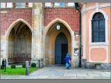 Wrocław - boczne wejście do Katedry