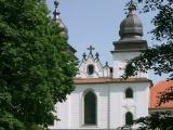 Třebíč-Castle courtyard and St.Procopius Basilica