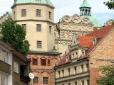 Szczecin - widok na Zamek z ul. Grodzkiej