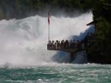 Wasserwand: Rheinfall von Schaffhausen
