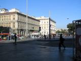 View from termini trainstation, Roma, Italy