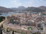 Vista de Cartagena y el Teatro Romano Vista de Cartagena y el Teatro Romano