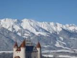 Thuner Schloss am Wintermorgen Thuner Schloss am Wintermorgen
