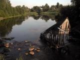 Ледорезы отстояли своё...(The destroyed parts of the gateway)