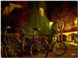 cortile di notte