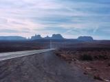 Looking south towards Monument Valley