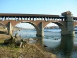 Il ponte coperto a Pavia Il ponte coperto a Pavia