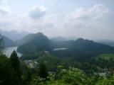 View from Neuschwanstein View from Neuschwanstein