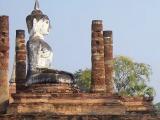 Sitting Buddha, Sukhothai, Thailand Sitting Buddha, Sukhothai, Thailand