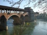Un giretto a Pavia - ponte coperto sul Ticino Un giretto a Pavia - ponte coperto sul Ticino