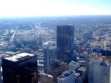 View from Sundial level of Peachtree Plaza