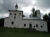 Храм св. Николая Чудотворца на Труворовом городище (The St. Nicholas Church at Truvor Hill Fort in Izborsk)