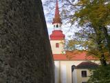 Põltsamaa St.Nicolas Lutheran Church and castle's wall Põltsamaa St.Nicolas Lutheran Church and castle's wall