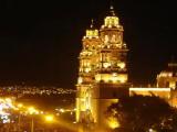 Catedral de Morelia desde el Hotel Alameda