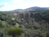 Guadalupe, vista del viaducto desde San Bartolo. Guadalupe, vista del viaducto desde San Bartolo.