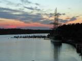 The ship Pommern in the harbour of Mariehamn