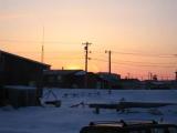 Barrow Sunset from porch