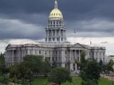 Colorado Capitol from NW, Denver