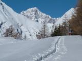 Il MonteBianco da Cretaz Il MonteBianco da Cretaz