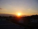 Tramonto in autunno