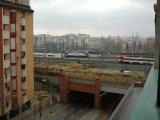 Vias del ferrocarril desde Comercio Vias del ferrocarril desde Comercio