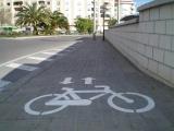 Castellón de la Plana - ¿acera o carril bici?