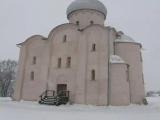 Церковь Спаса на Нередице зимой