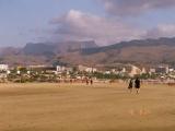 Playa del Ingles, plaza przy odplywie Playa del Ingles, plaza przy odplywie