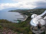 Вид на побережье Крыма от церкви в Малореческом Вид на побережье Крыма от церкви в Малореческом