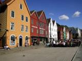 Bryggen - or Tyskerbryggen. On the UNESCO list of World Heritage sites, Bergen-Norway