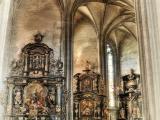 Inside of St. Barbara church