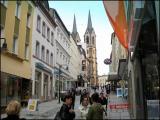 Blick in die Lorenzstraße in Hof an der Saale Blick in die Lorenzstraße in Hof an der Saale