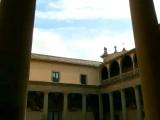 Illusione percettiva (colonne arcuate) del chiostro di S. Maria Liberatrice Illusione percettiva (colonne arcuate) del chiostro di S. Maria Liberatrice