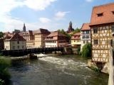 Obere Pfaffe und links St.Stephan von der Oberen Brücke gesehen Obere Pfaffe und links St.Stephan von der Oberen Brücke gesehen