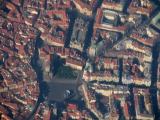 Old Town Square from the air Old Town Square from the air