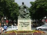 Estatua en la Rambal de Tarragona 