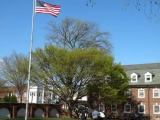 Flag in the UD campus