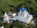 Храм Казанской иконы пресвятой Богородицы, вид с вертолета. Фото М.Лысцевой Храм Казанской иконы пресвятой Богородицы, вид с вертолета. Фото М.Лысцевой