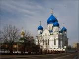 Николо-Перервинский монастырь с юго-востока Николо-Перервинский монастырь с юго-востока