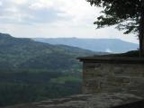 0263-T-Bisingen - Burg Hohenzollern - Sicht zum Albtrauf - Böllat, Lochenstein und Plettenberg 0263-T-Bisingen - Burg Hohenzollern - Sicht zum Albtrauf - Böllat, Lochenstein und Plettenberg