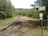 Mountainbike track Mountainbike track