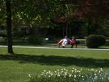 Kurpark, Garmisch-Partenkirchen, Oberbayern, Bayern, Deutschland Kurpark, Garmisch-Partenkirchen, Oberbayern, Bayern, Deutschland