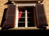 Una elegante finestra a Macerata Una elegante finestra a Macerata