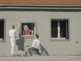 (messi 09) Trompe-d'oeil an der Aarstrasse 76 [350°] 