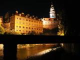 Czeski Krumlov-widok nocą Czeski Krumlov-widok nocą