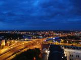 Trasa Zamkowa nocą - widok z wieży