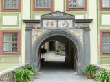 Eingang in das Schloß Weesenstein Eingang in das Schloß Weesenstein
