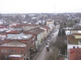Вид улицы с колокольни Вид улицы с колокольни