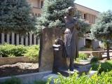 Joan of Arc; life-size bronze, Wichita Public Library, Wichita,KS