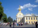 Peterhof.La Reggia di Pietro il Grande. The royal palace of Peter the Great,  a grand residence,  the "Russian Versailles".
